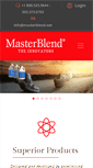 Mobile Screenshot of masterblend.net